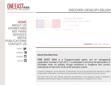 Tablet Screenshot of oneeastasia.org